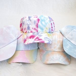 100% Cotton Tie Dye Adjustable Baseball Cap